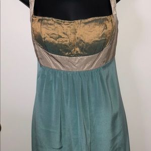 Mermaid color Dress Nicole Miller NWT retails $375.00